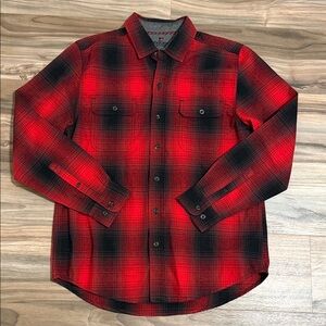 Woolrich Flannel Shirt Men’s M Classic Fit Ultimate Premium Brushed Cotton Plaid